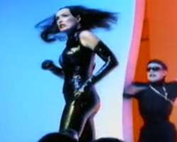 The actress appeared in the music video of the song 